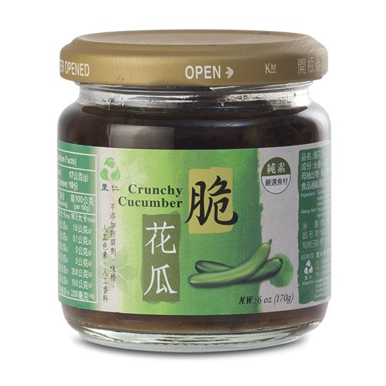 脆花瓜170g Pickled Cucumber Heartland Organic Natural Foods 南加心田天然有機商店